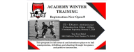 ACADEMY WINTER TRAINING SESSIONS